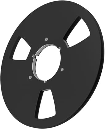 Aluminum Alloy 1/4 10 Empty Reel Tape Recorder 3 Hole Winding Open Sound Deck Tape Recorder