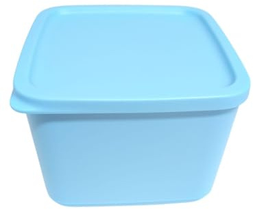 Tupperware Cubix Hitparade - Contenitore per congelatore in cristallo di ghiaccio con coperchio, 1000 ml, 1,0 l, colore: Azzurro