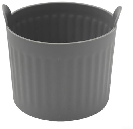 Pirottini da forno in silicone progettati per friggitrice ad aria con flessibilità e ritenzione della forma a lungo termine (marrone)