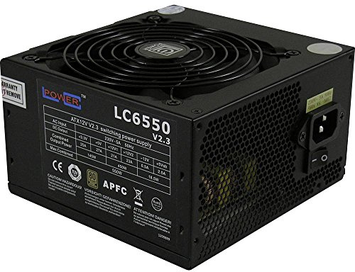 LC Power Super Silent Series LC6550V Stromversorgung intern