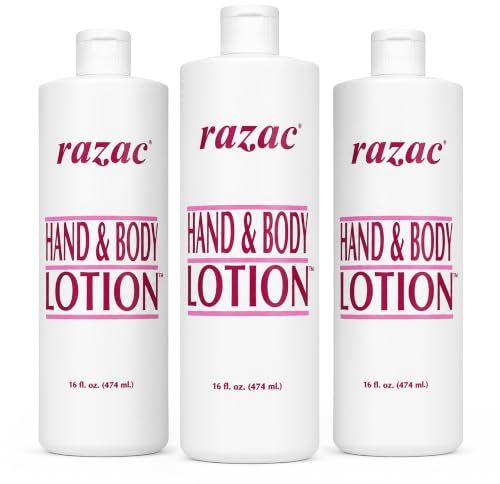 Razac Razac - Lozione per mano e corpo, 473 ml (confezione da 3)