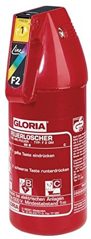 Feuerlöscher f.Kfz 2kg m.Manometer Brandkl.A/B/C