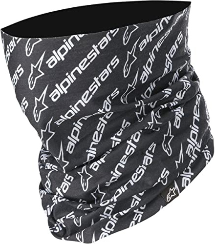 Alpinestars Linear Neck Tube, Winter Halsschlauch für Herren und Damen, Halswärmer, Gamaschenmaske, Winddichte, Nackenwärmer Für Motorradfahrren Radfahren Laufen Skifahren, Einheitsgröße | Polyester-Mikrofaser.