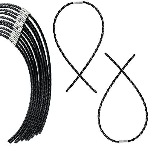 F016800431 - Lote de 20 hilos extra resistentes para desbrozadora AFS 23-37 bobinas de alambre para desbrozadora AFS 23-37, 37x3,5 mm