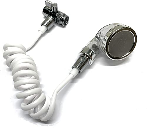 TEMPO DI SALDI Kit Soffione Doccia per Lavandino con Tubo Estendibile Adatto per Cucina e Bagno