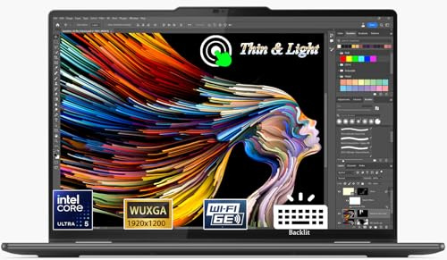 Lenovo - Yoga 7i 16 16:10 300 Nits WUXGA 2 in 1 Touch-Screen Laptop – 12-Core Ultra 5 125U(Beats i7 1355U) - 2xThunderbolt4 - Wi-Fi6E - Backlit KB- Storm Grey Win11 W/Cloth (16GB RAM | 512GB SSD)