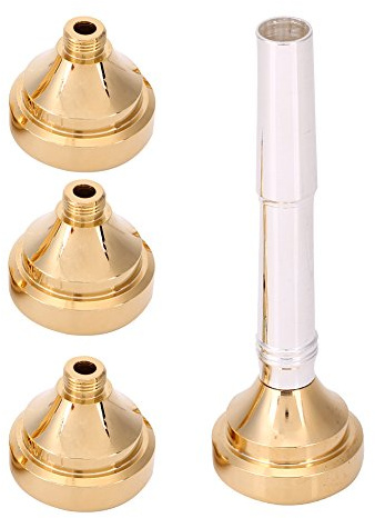 Dilwe Trompetenmundstück, Messing, 1 1/2C, 3C, 5C, 7C, Größe, Trompette, Ersatzteile, Für Trompeters, Für Training, Konzerte und Unterricht