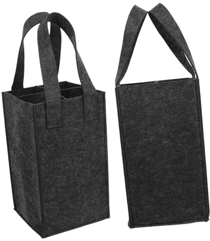 NAMOARLY 2pièces à Feutre pour Bouteilles De Pratique Et Décoratif pour Transporter Bouteilles De Et Bière Lors De Ou Événements