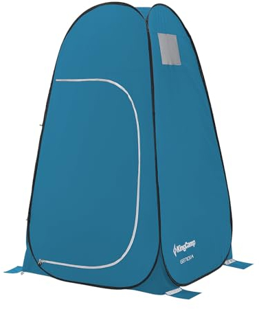 KingCamp Tragbare Duschzelte für Camping, Pop-Up-Sichtschutzzelt im Freien, sofortiges Badezimmer-Zelt mit Tragetasche, wasserabweisend, winddichtes Wickelzelt, Strand, Camping, Wandern, Wohnmobil,