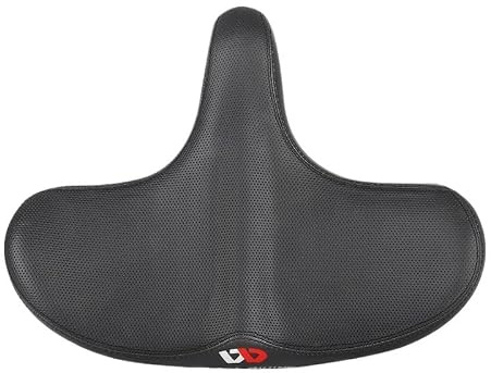 Cykelsits ergonomisk cykelsadel långdistans cykling bredare tjock kudde MTB touring cykelsadel bekväm E-cykel sadel (färg: PRO svart)