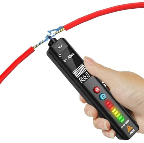 HEALBYBLE Testeur de détecteur de Tension X2 multimètre numérique Intelligent thermomètre Infrarouge sans Contact,Mesure Précise