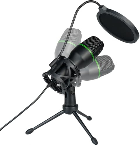 Microfono USB Streaming - Microfono USB Da Scrivania - Interfaccia Con Doppia Modalità Per Componente Di Apparecchiature Elettroniche Per Il Gioco Voce Canto Registrazione E Conferenza Video Remota