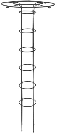 210cm Garten Rankhilfe Metall Ranksäule für Kletterpflanzen Pflanzen und Rosen.Kletterhilfe Wetterfest, Garten Rankgitter, Pflanzenklettergerüst für Garten, Terrasse, Balkon.