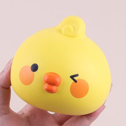 Anboor Squishies leksak för barn anka långsamt uppskjutande djur skum squishys jumbo djur stress squeeshies söt klämleksak