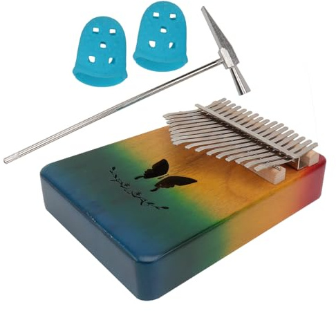 UTHCLO Daumenklavier Mit Tasten Fingerklavier Kalimba Für Anfänger Und Profis Kleines Instrument Für Reisen Und Entspannung