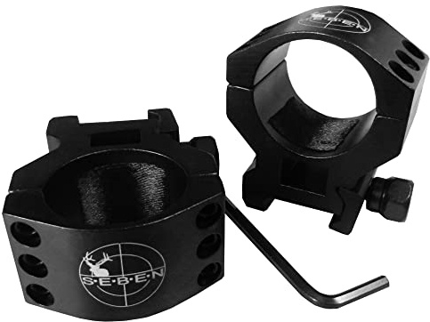 Seben Montage Lunette Visée 30mm Weaver Picatinny Rail 21mm Chasse Fusil RSM13