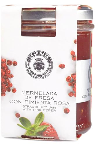 Mermelada de Fresa y Pimienta Rosa