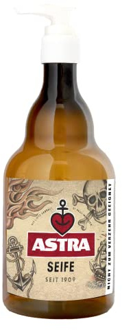 ASTRA Bier Seifenspender (PET) für Bad + Küche, in Flaschenform, Geschenk-Ideen aus St. Pauli