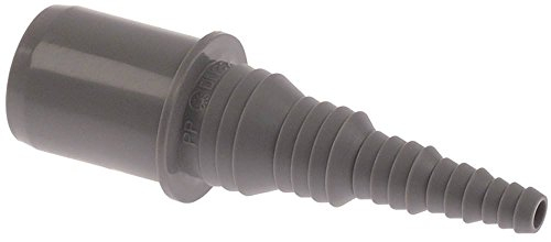 Schlauchnippel für HT-Rohr, Schlauch ID 8/10/13/19/25mm gerade Innen 8/10/13/19/25mm Polypropylen DN 32mm
