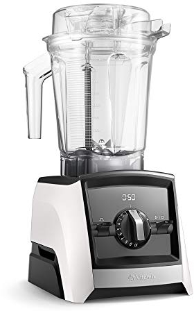 Vitamix Ascent 2500i Blender Glass, 1400 W, 2 Litres, BPA Free, White