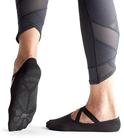 New Balance Yoga Socks for Women/Men - Non Slip Barre Socks with Grips/Straps | Sticky Gripper Exercise Fitness Sock Shoes for Yoga, Barre, Pilates, Ballet, Dance, Workout, Home, Casual, Hospital