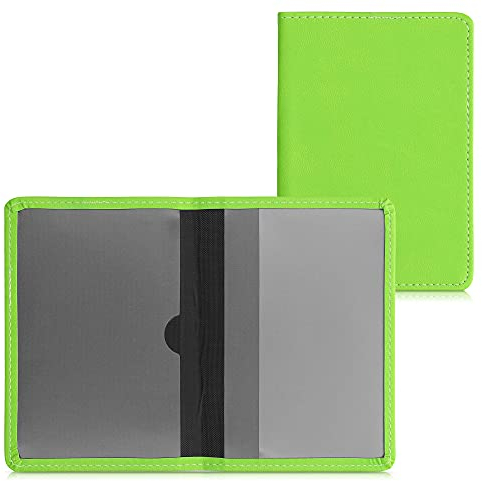 kwmobile Fahrzeugschein Hülle mit Kartenfächern - Kunstleder Hülle Fahrzeugschein Mappe - Tasche Etui für Kfz Zulassungsbescheinigung Führerschein Ausweis Kartenhüllen