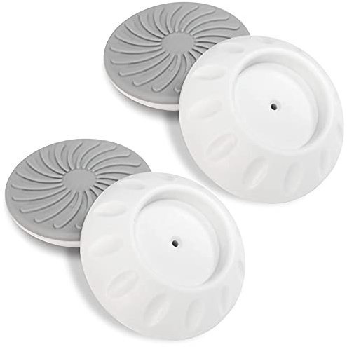 LYYDAN 4 Stück Wand Saver, Sicherheits Wandschutz Pads Ohne Bohren Sicherheits Wandschutz Kinderlaufstall Zubehör für Kinder Schutzgitter, Hund, Treppengitter