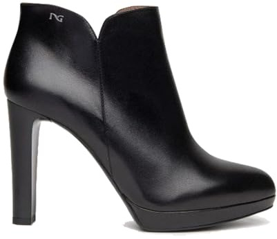 Nero Giardini I117251DE Stivaletti con Tacco Nero in Nappa