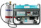 LPG/Benzin-Generator KS 2900G der DUAL FUEL-Serie, notstromaggregat gas 2900 W, 2x16A (230 V), 12 V, stromerzeuger mit (AVR), stromaggregat mit Ölstandsanzeige, Überlast- und Kurzschlussschutz.