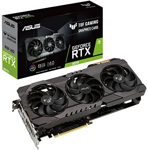ASUS TUF Gaming GeForce RTX 4070 Ti 12GB GDDR6X Gaming Grafikkarte (NVIDIA DLSS3, PCIe 4.0, 12GB GDDR6X Speicher, 2x HDMI 2.1a, 3x DisplayPort 1.4a, TUF-RTX4070TI-12G-GAMING)