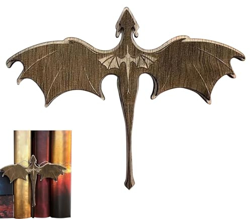 Drachen-Bücherregal Nook | Buchstützen mit Drachen-Logo | Lesezeichen Retro für , Schreibtischregale, Schrank