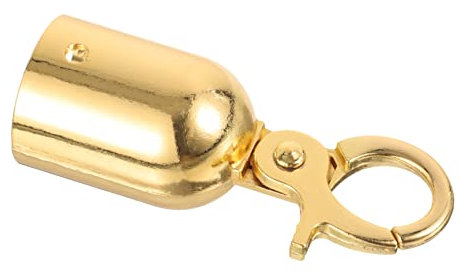 PartyKindom Rope End Stopper Hook Stainless Steel Cord Lock 1-piece Small Titanium Hook for Guardrails and Decking Rope Fittings