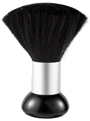 Brosse pour plumeau de cou, brosse de coiffeur, brosses nettoyantes de poussière d'ongles, outil pour ongles, brosses douces pour nettoyage du visage et du cou, brosse pour manucure
