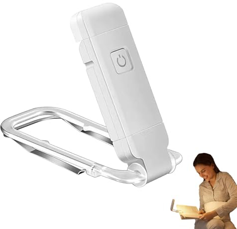 Lampe de Lecture LED Rechargeable Lumière pour Lire au Lit, 9 Modes d’Éclairage et Multi-angles, Protection des Yeux et Longue Autonomie, Compacte et Portative, Parfaite pour les Lecteurs Passionnés