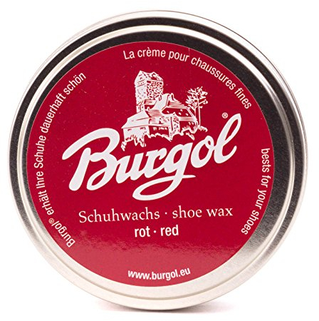 Burgol Palmenwachs-Schuhcreme, 100 ml, rot