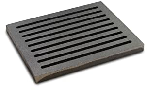 GRILLROSTPROFI Feuerrost - Kohlerost - Ascherost - Kaminrost - Ofenrost 18 x 22 cm, das Original aus massivem Gusseisen, passend für Hark