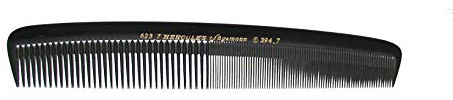 HERCULES SÄGEMANN - 623-394 Herren Taschenkamm | Herren Kamm mit grober und feiner Zahnteilung | Für Styling von Männer-Frisuren | Größe: 7 Zoll