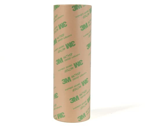TapeCase 6-5-467MP 467MP 6in X 5yd Clear Adhesive Transfer Tape (1 Roll)