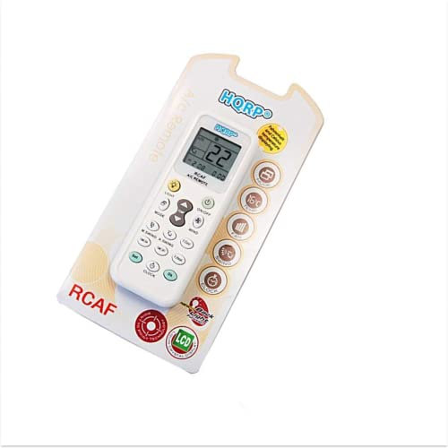 HQRP Telecomando universale A/C per Shengfeng, Feilu, Shinco, Shining, Shuanglu, Sogo, Songlinxia ed altri climatizzatori/Aria Condizionata