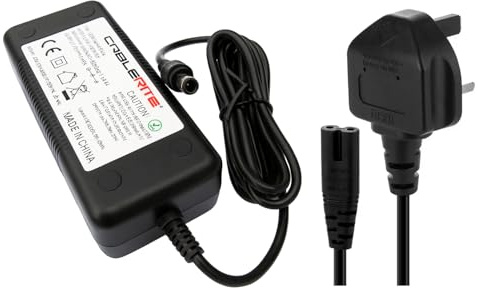 19V 3.42A 65W Power Adapter for LG DM2350D 23-inch 3D TV Monitor. Replaces 19V 2.1A Charger.