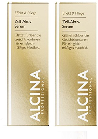 2er E Zell Aktiv Serum pflegende Kosmetik Alcina glättet fühlbar die Gesichtskonturen je 30 ml = 60 ml