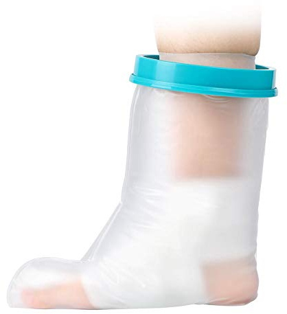 ZJchao Protezione per la Doccia per i Piedi Protezione per i Piedi in Gesso Gamba Impermeabile, Protezione per la Doccia in Gesso Gamba, Protezione per Le Bende per i Piedi