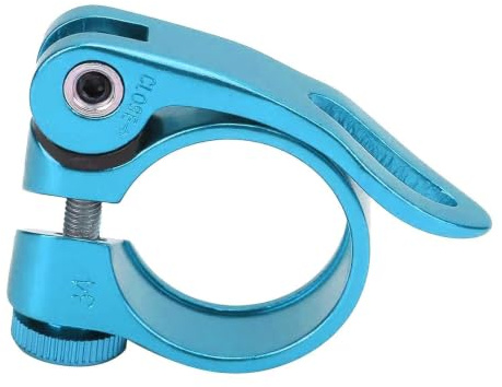 SUNGOOYUE Fahrrad Sattelstützenklemme, 27,2 Mm / 28,6 Mm / 31,8 Mm Aluminiumlegierung Schnellspanner Sattelklemme für Rennrad und Mountainbike