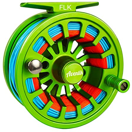 Aventik Flugfiskerulle 3/4/5/6/7/8/9 förladdad flugrulle med linjekombo (FLK 5/7 Kit)