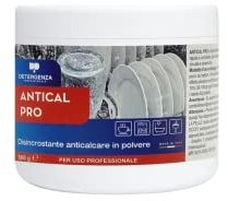 DETERGENZA PROFESSIONALE DISINCROSTANTE ANTICALCARE in Polvere ANTICAL PRO CONCENTRATO - Pz. 1 da 500 gr