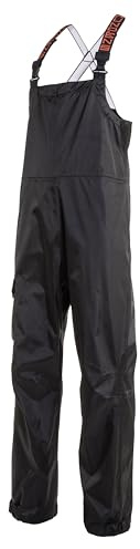Grundéns Weather Watch Wasserdichte & Atmungsaktive Latzhosen, Black, S