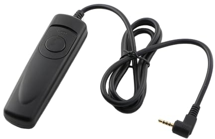 Fernauslöserkabel, kabelgebunden, Fernbedienungsschalter, kompatibel mit Panasonic Lumix GX8 GX7 FZ2500 FZ2000 FZ1000 II FZ300 FZ100 FZ150 FZ200 FZ50 G5 G6 G7 G9 GH3 G85 GH6 GH5 GH5S ersetzt DMWW5S.