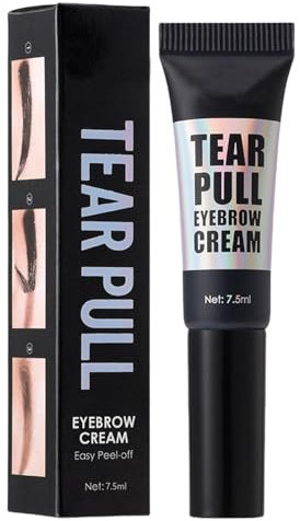 Gel Para Cejas, Despegue El Tinte Para Cejas | Gel Moldeador De Cejas Natural, De Secado Rápido Y De Larga Duración Peel Off - Máscara De Cejas Natural Resistente Al Agua Y Al Sudor Para Crear Cejas L