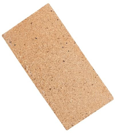 Hemobllo Ladrillo Refractario Ligero Resistente Al Calor Para Chimeneas y Barbacoas Bloque Aislante De Alta Temperatura Para Estufas De Leña Uso Multipropósito y Duradero