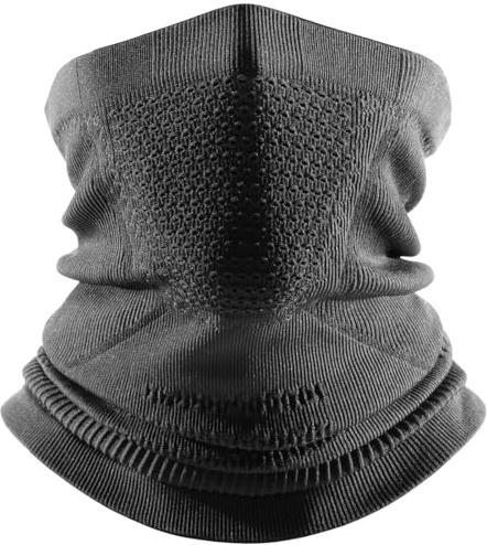 WACCET Braga Cuello Hombre, Pasamontañas Moto Térmico Invierno de Forro Polar Antiviento y Transpirable Bragas de Cuello Unisex Multifunción Bufanda Tubular para Ciclismo, Running, Esquí